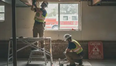 Buffalo, NY plumber repairing a plumbing system for local residential service needs