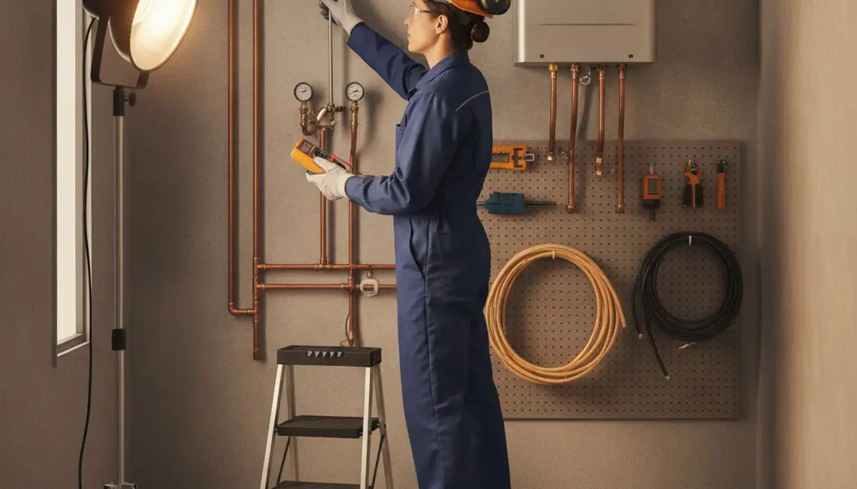 Tankless water heater installation for Buffalo, NY homes by On Call Plumbers